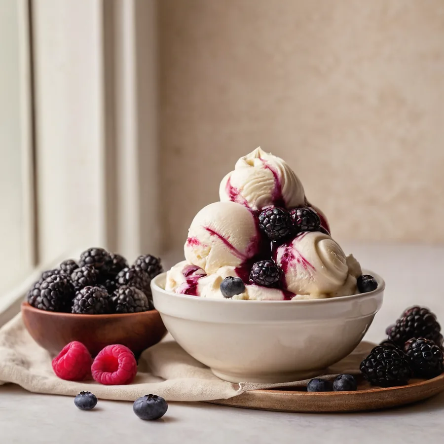 Gelato Iaurt cu fructe de pădure